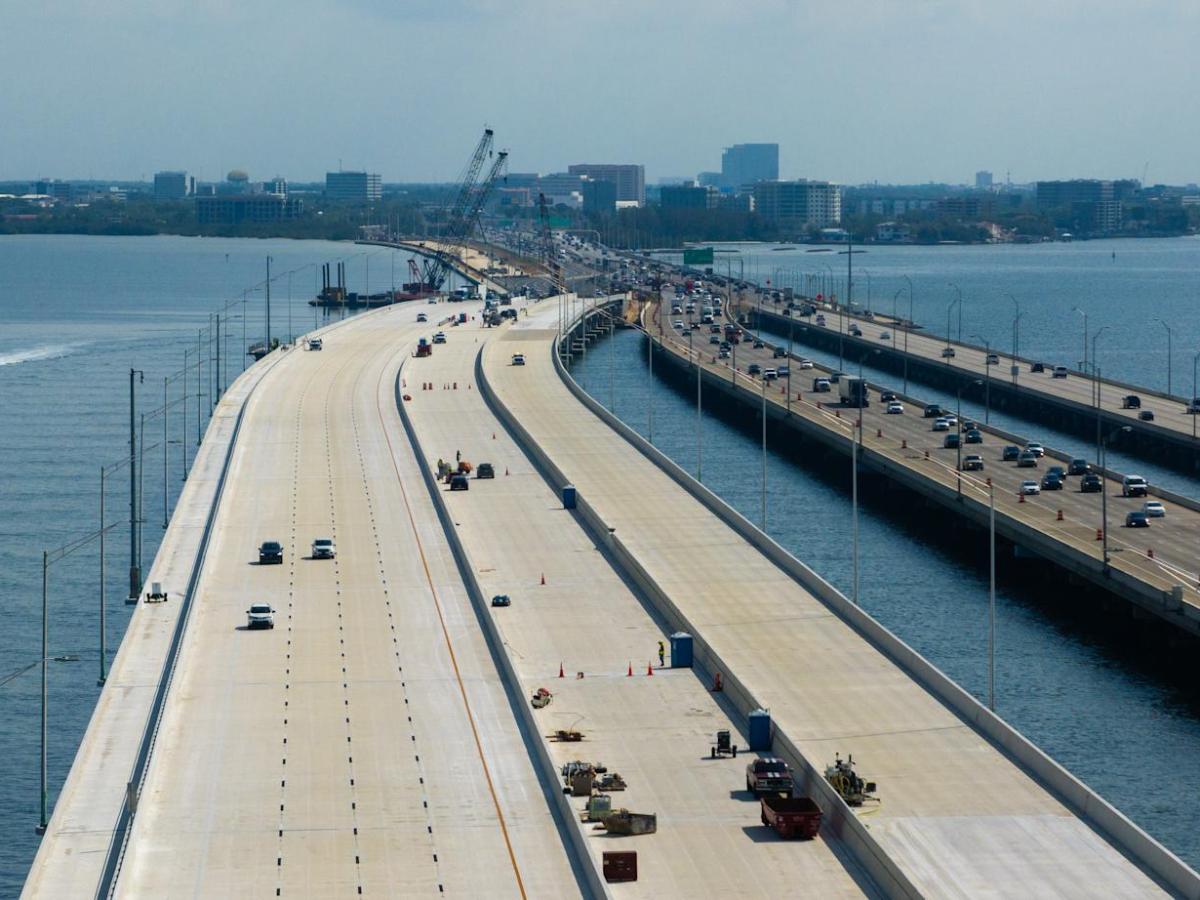 Florida House Backs Bill To Raise Speed Limits, New Howard Frankland Bridge Opens